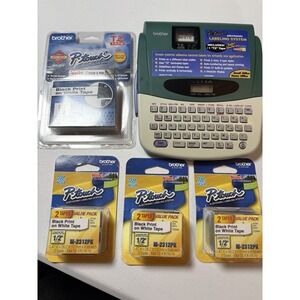 Brother P-Touch PT-1700 Label Maker + TZ-231 Tape + (3) M-2312PK Packs